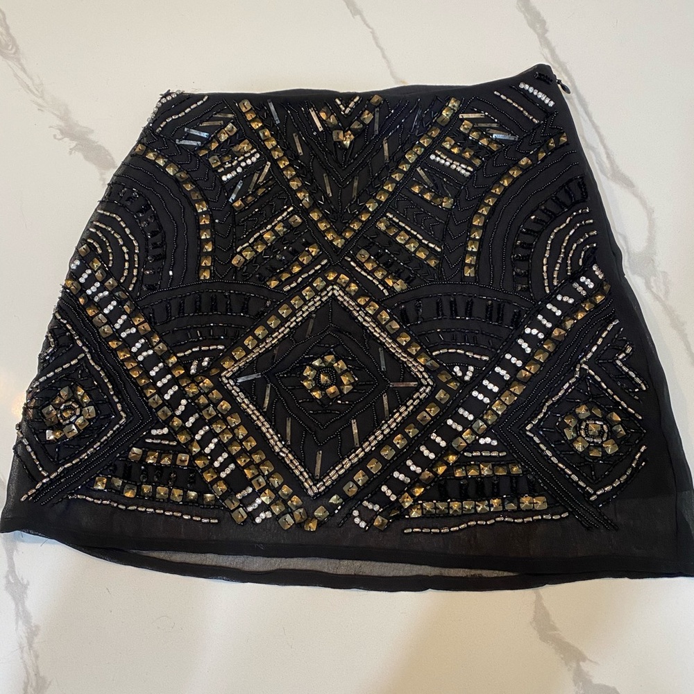 Sequin skirt